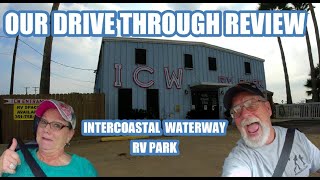 ICW RV Park Port Aransas Texas Drive thru Tour  RVHOBOS [upl. by Yadroc56]