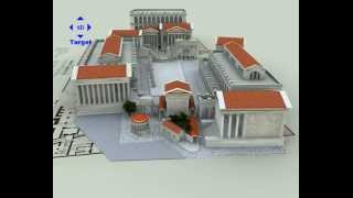 Roman Forum 3D buildings [upl. by Michael]