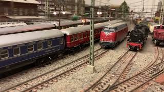 Märklin  analog mit Blech in Langenthal  was für ein Spaß auf der 35 Jahre Jahre alten Anlage [upl. by Nimrac]