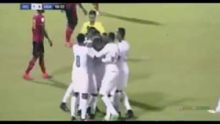 ZAHA GOAL IVORY COAST VS UGANDA 30 11012017 [upl. by Sorce315]