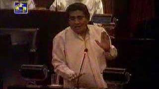 Sri Lankan Parliament  Mervin Silva Jokes [upl. by Anahsirk]