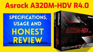 Asrock A320MHDV R40 Detailed Reviews Specifications Pricing and my Honest Opinion [upl. by Alliw]