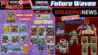 Wave 4 Mini Comic Teases New Turtles of Grayskull Characters  Walmart Collector Con Speculationn [upl. by Sorci]