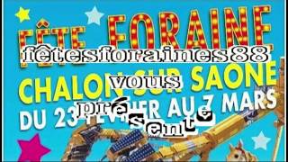 Fête foraine de Chalon sur Saône 2018 [upl. by Pernas]