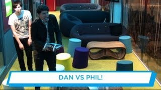 Dan Vs Phil  Posture Obstacle Course [upl. by Lyred]