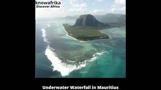 The underwater waterfall in Mauritius [upl. by Anol]