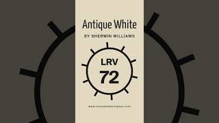 Antique White SW 6119  White Paint Colors  Coordinating Colors Trim Colors That Go With [upl. by Ednalrim554]