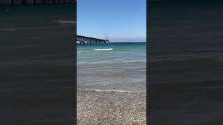 Mackinac Bridge view [upl. by Cantlon]