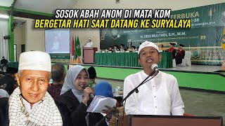 SOSOK ABAH ANOM DI MATA KDM  BERGETAR HATI SAAT DATANG KE SURYALAYA [upl. by Oel]