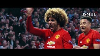 Marouane Fellaini  Man of Steel amp Master of Chest Control  Manchester United 20162017 Overall [upl. by Monteith]