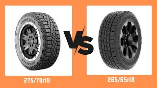 Tire Size 27570r18 vs 26565r18 [upl. by Olga]