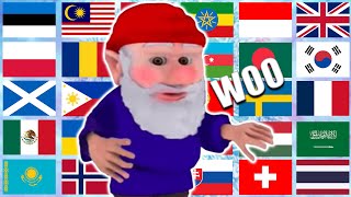 quotWooquot in 70 Languages Meme [upl. by Haggar]