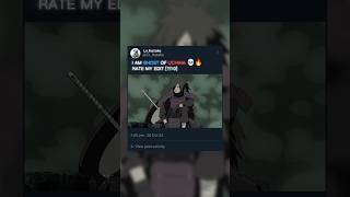 I Am Ghost Of Uchiha 💀🔥 naruto shorts anime [upl. by Annawot]