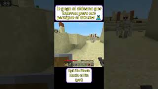 golpeo al aldeano de minecraft pero me persigue el golem 👮😤🤖 twitch streamer divertido minecraft [upl. by Annaili]