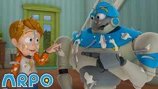 ARPO Vs Joey PrankOff  ARPO The Robot  Full Episode  Baby Compilation  Funny Kids Cartoons [upl. by Camella354]