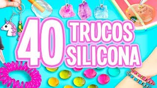 40 TRUCOS CON SILICONA CALIENTE QUE TIENES QUE SABER ❤️COMPILACION  Tutoriales Belen [upl. by Selene793]