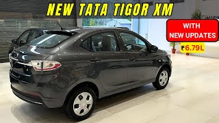 New Tata Tigor XM 2024 ₹ 679 lakh 🔥 Price • Features • Interior amp Exterior  nitin ghule [upl. by Noskcire]