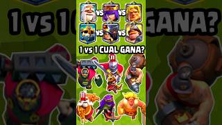 ENFRENTAMIENTOS de CAMPEONES  CUAL ES EL mas FUERTE  clashroyale [upl. by Cullen]