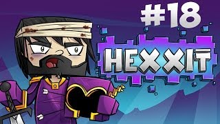 Minecraft  Hexxit  Ep 18  Alien Creeper [upl. by Anitneuq]