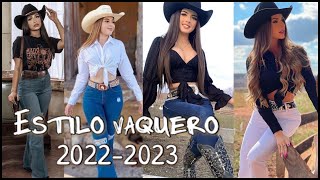 OUTFITS CON VAQUEROS MODA 2024 TENDENCIAS DE MODA MUJER 2024 Como vestir para un jaripeo [upl. by Daniel999]