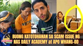 KATOTOHANAN sa NAS DAILY ACADEMY SCAM ISSUE kay APO WHANGOD [upl. by Suoivart]