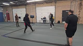 Scioto Open 2024  Thomas Kesler vs Branden Zipplinger Div A Longsword Elims [upl. by Niwred]