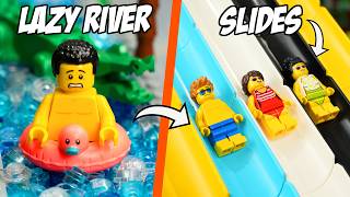 I Built a HUGE LEGO WATER PARK… [upl. by Linker207]