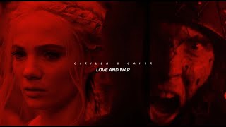 cahir amp ciri — love and war for ariel [upl. by Notsew]