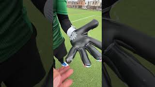 New Goalkeeper gloves grip 🧤⚽️ goalkeeperstore goalkeeperglove sportsequipment gloves [upl. by Nitnert942]