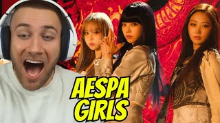 MY NEW FAVORITE aespa 에스파 Girls MV  REACTION [upl. by Ralip433]