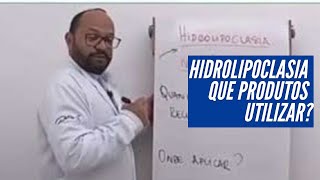 Hidrolipoclasia não aspirativa que produtos utilizar [upl. by Ambrosius442]