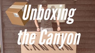 Unboxing the canyon Endurance CF SLX 8 Di2 📦 [upl. by Wallack]