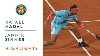 Rafael Nadal vs Jannik Sinner  Quarterfinals Highlights  RolandGarros 2020 [upl. by Atnek98]