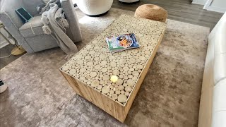 VidaXL Teak Coffee Table REVIEW [upl. by Ojahtnamas]