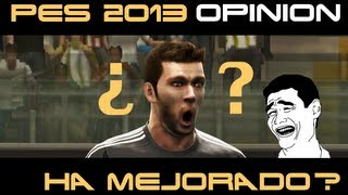 PES 2013 ¿Ha mejorado realmente Gameplay Comentado con PES 2009  Crítica [upl. by Trixi]