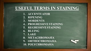 USEFUL TERMS IN STAINING  ACCENTUATORS RIPENINGMORDANTSBLUINGLAKE STAINING PART 2 [upl. by Atiral]