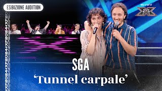 Sga  ‘Tunnel carpale’  Esibizione Audition  X Factor 2024 [upl. by Ohaus530]