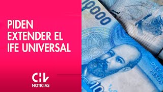 BENEFICIOS ESTATALES  Diputados piden al pdte Piñera extender el IFE Universal  CHV Noticias [upl. by Gosney139]