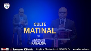 LA BONNE MOTIVATION  MATINEE DU 131120204 AVEC LE PROPHETE DES NATIONS CHRISTIAN JACOB KABAMBA [upl. by Kellen]