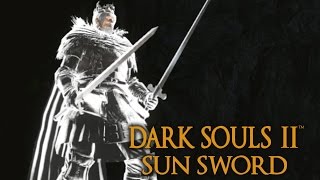 Dark Souls 2 Sun Sword Tutorial dual wielding w power stance [upl. by Hess249]