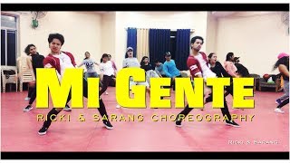 MI GENTE  Balvin Willy William  Ricki amp Sarang  Dance Cover  Pune Workshop 2018 [upl. by Home62]