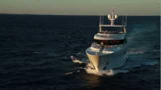 A YachtVid minute with Ocean Alexander 120 Mega Yacht [upl. by Bazar126]