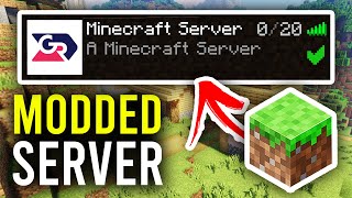 How To Make A Modded Minecraft Server  Full Guide [upl. by Atnicaj400]