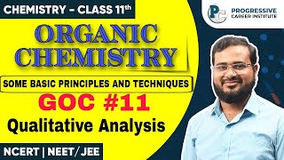 Organic Chemistry Some Basic Principles amp Techniques class 11th GOC  11 [upl. by Ricardo639]