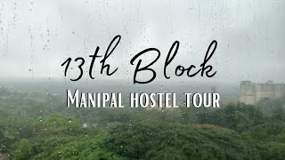 Hostel Room Tour  13th Block  Manipal University  MissSuRoy [upl. by Reppiks]