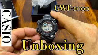 Unboxing Casio GShock Frogman GWF1000 [upl. by Damon]