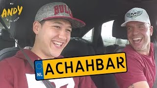 Anass Achahbar  Bij Andy in de auto [upl. by Airan436]