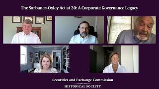 The SarbanesOxley Act at 20 A Corporate Governance Legacy [upl. by Clementina]