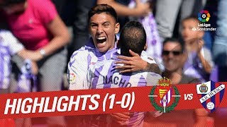 Resumen de Real Valladolid vs SD Huesca 10 [upl. by Dorreg]