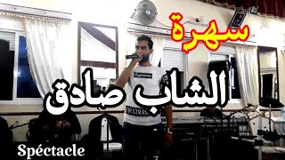 cheb sadek rai sentimental et reggada live  الشاب صادق راي ركادة في سهرة فنية [upl. by Aneehsit]